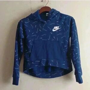 Nike Sportswear Big Kids' (Girls') Printed Fleece Hoodie